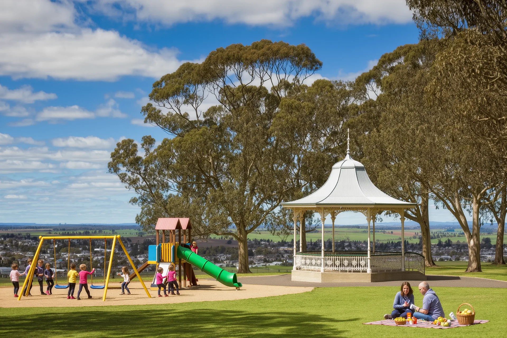 Artist's impression — playground