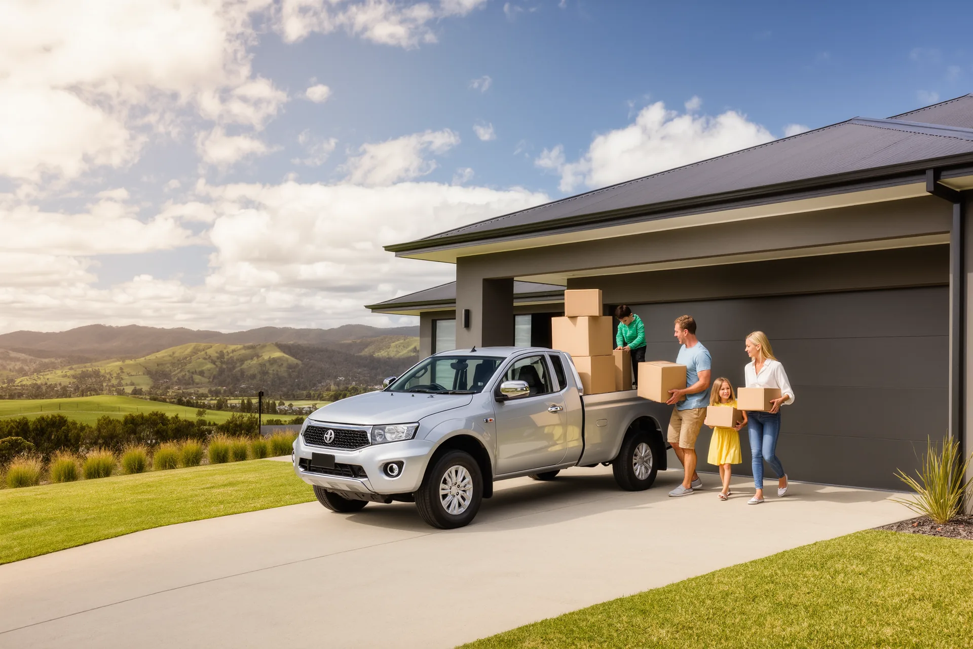 Artist's impression — new home in Wallan South